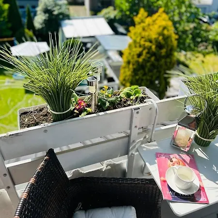 Apartmán Luxusapartment Mit Balkon Naehe Dortmund *